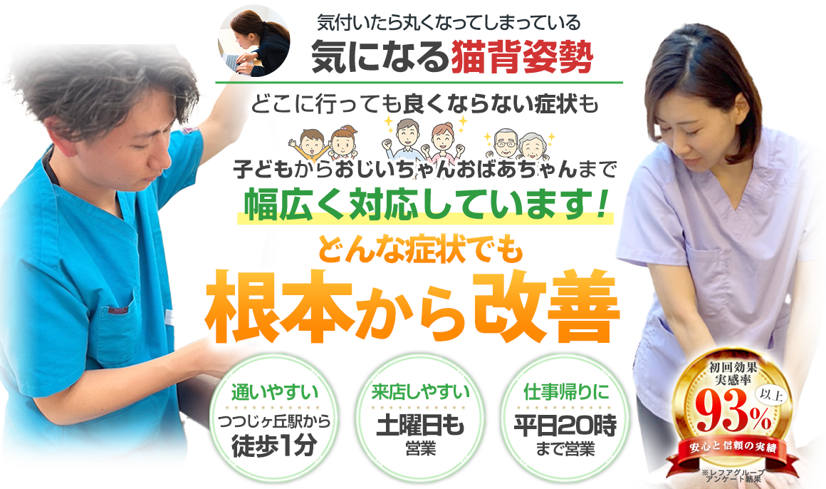 姿勢改善（猫背矯正）