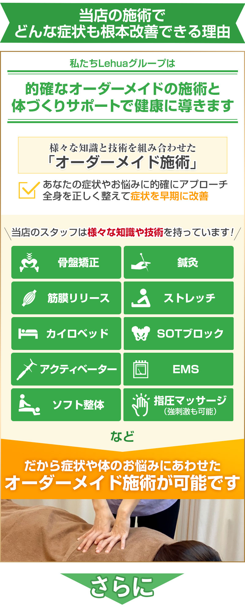 どんな症状でも改善できる理由