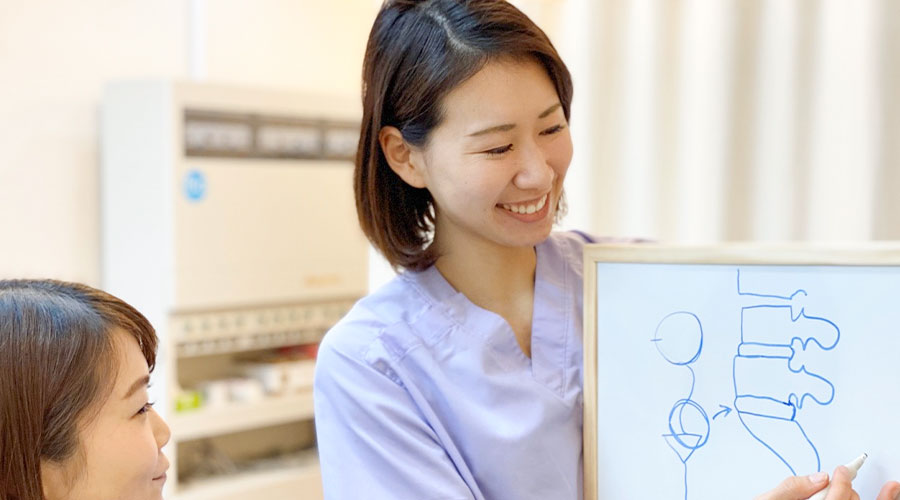 再発防止にこだわった体づくりサポート